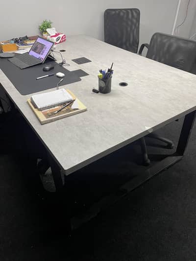 Heavy Office Table 6.5 ft by 4 ft