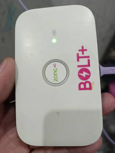 ZONG BOLT+ 4G DEVICE