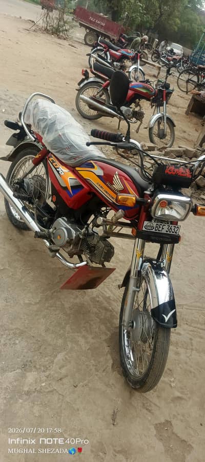 HONDA CD70 2025 PKKA FOR SALE