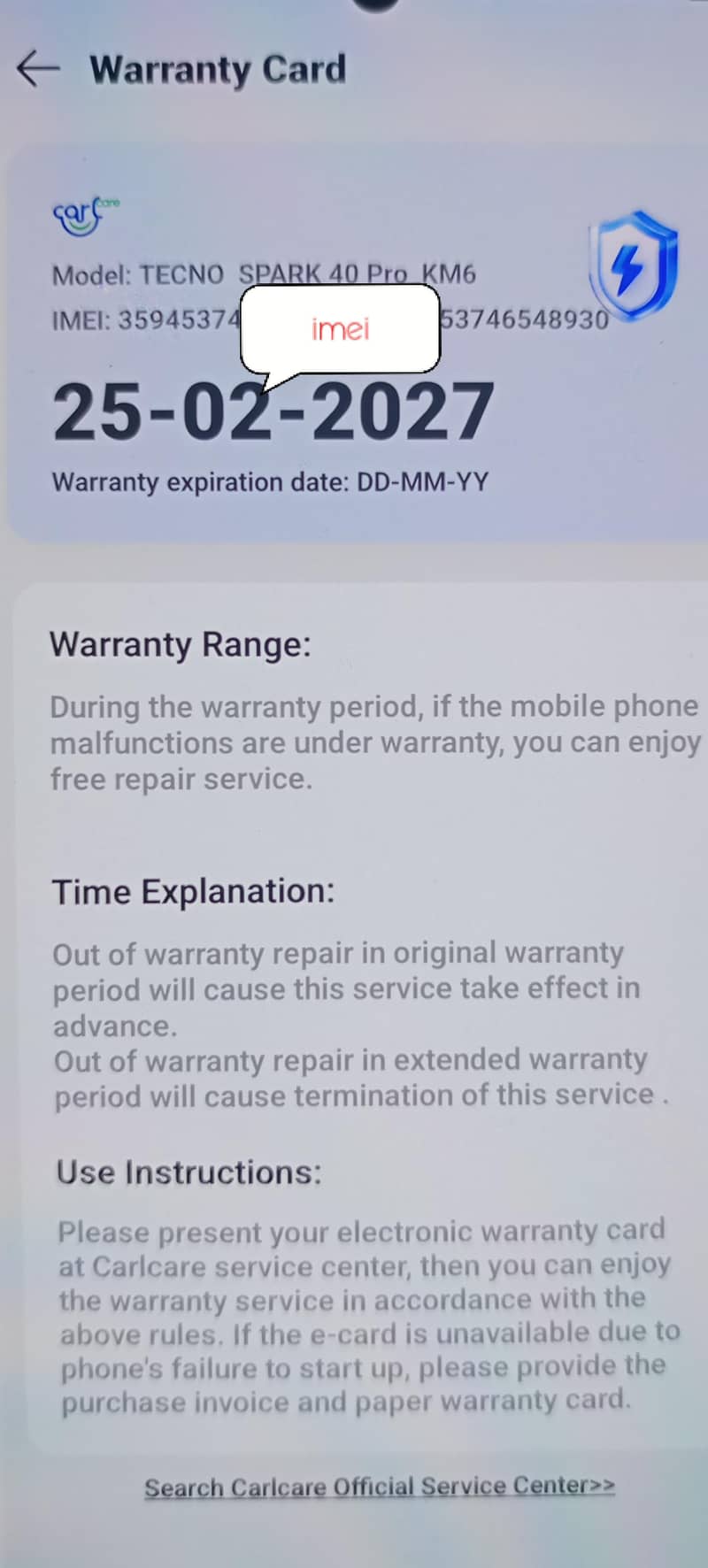 Tecno Other Model 3