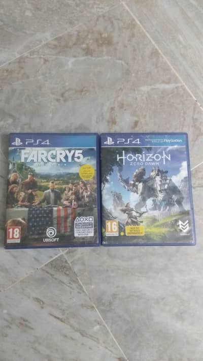 Farcry 5 + Horizon Zero Dawn PS4