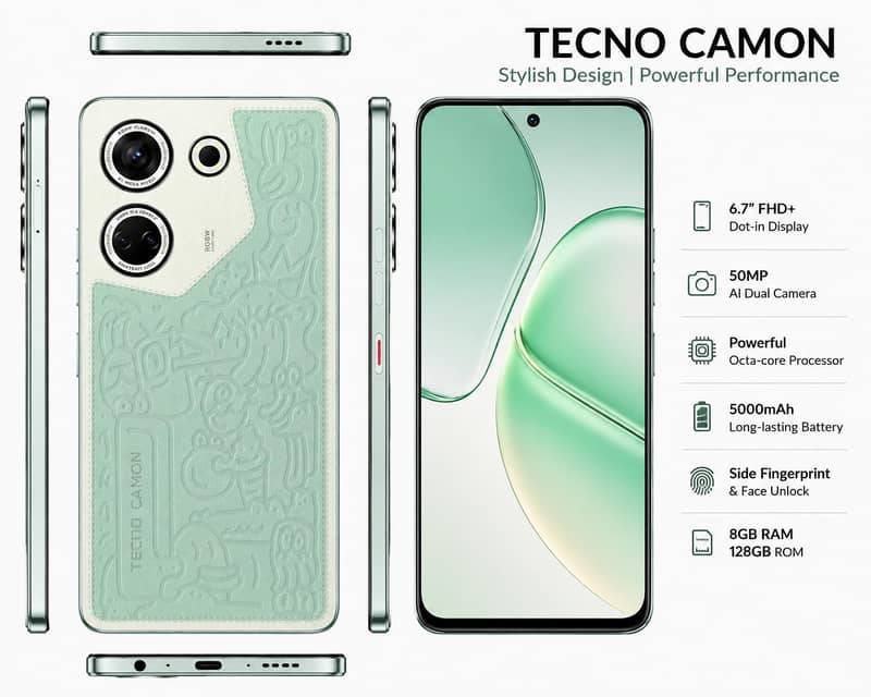 Tecno CAMON 20 Pro 0