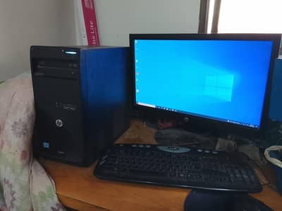 HP Core i3 3rd Gen Complete PC Setup | 4GB RAM | 128GB SSD | HP LED