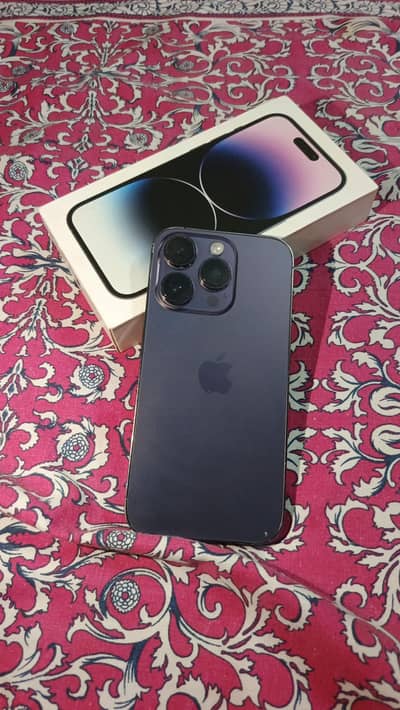 iphone 14 pro Full box PTA Approved 512 GB