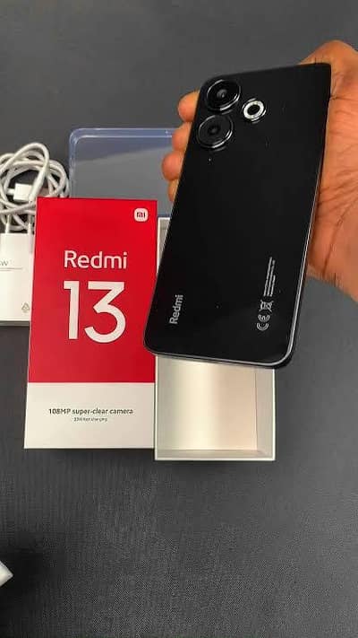 redmi 13) 8+4GB 128GB complete box