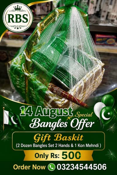 Bangles independence Day for girls
