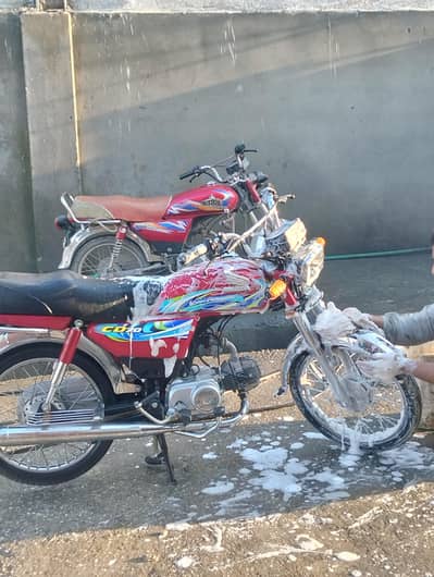 Honda CD 70cc Urgent for Sale 2024 Model Lush Condition