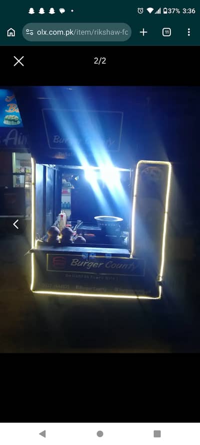Looking for karigar or chef for food cart