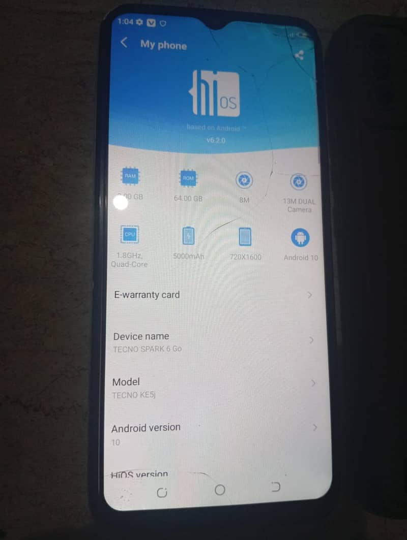 Tecno Spark 6 0