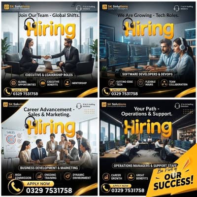 We are Hiring FRESH STUDENTS for CSR Apply Now |Males and Females|