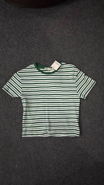 Outfitters stripped green top