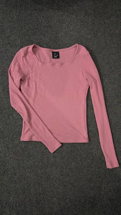 Pink full sleeves top - Zamaanah