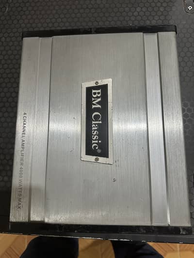 Bm classic power and and 718 kenwood speakers(Urgent sale)
