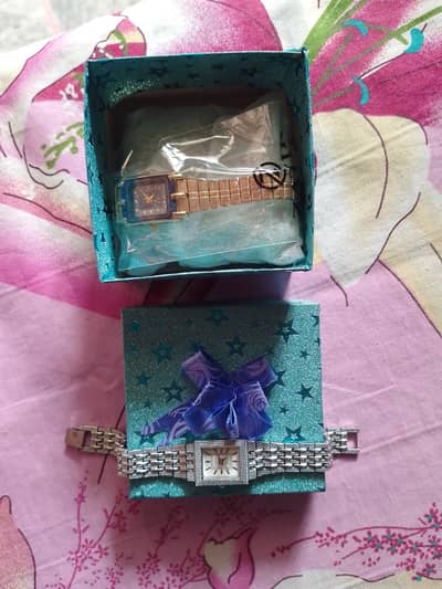 Woman/ girls watches silver and gold