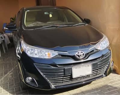 Retired Aviator's Sparigly Used Toyota Yaris 2022 CVT ATIV 1300 cc Car