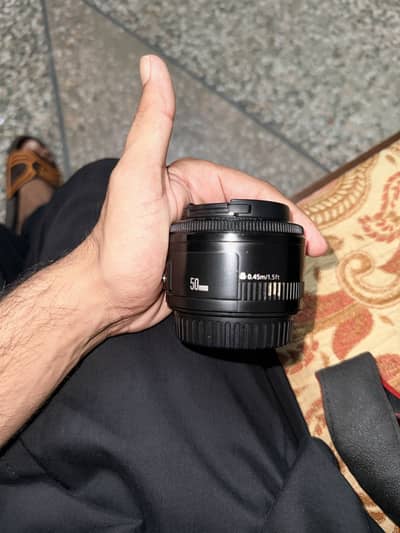 Canon 60D with 2 lenses