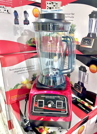 4.0L Heavy Duty Commercial Blender | 2200W Juicer Blender | Imported
