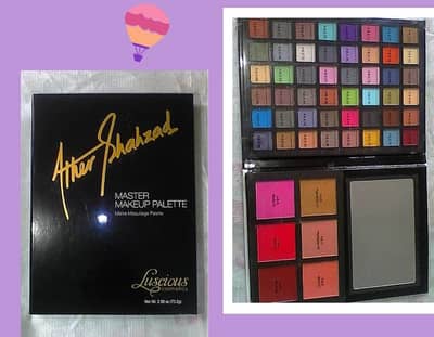 Makeup palette and compact powder