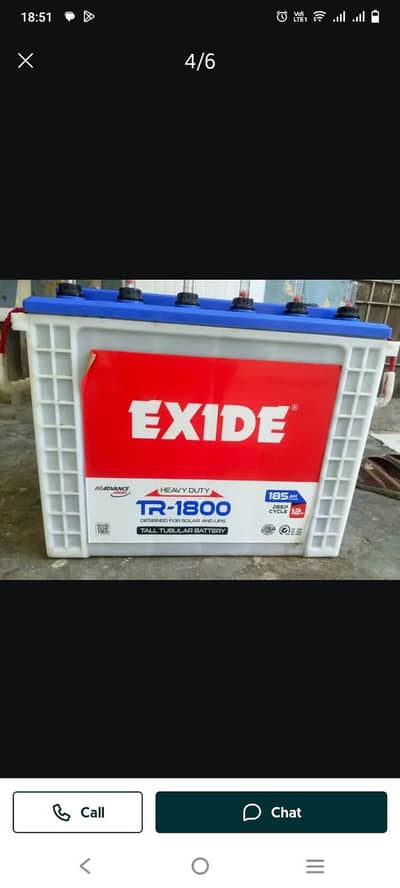 180 amp ki 2 btry h exside walo ki funing cundtion h 1. . 6 month used o