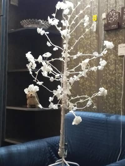 Beautiful LED White Decorative Tree for Home | Stylish & Elegant Piece