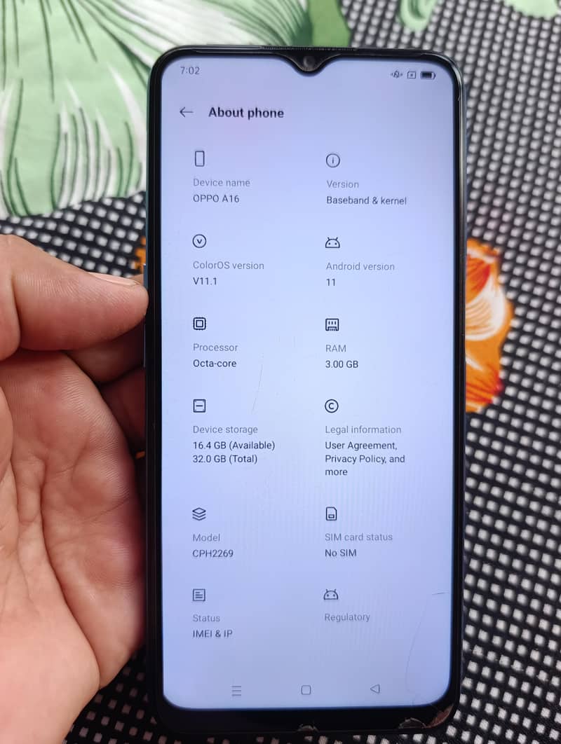 OPPO A16 9