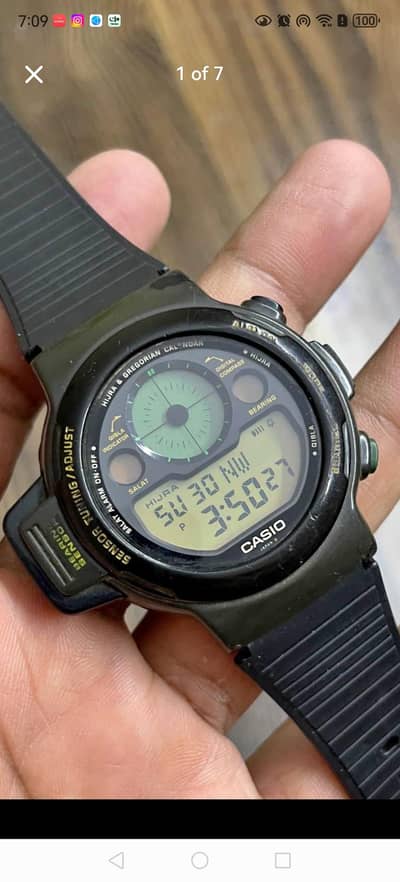 Casio Islamic Prayer Compass Model number CPW - 310 wattch for sale