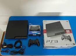 PS3 Slim 320gb jailbreak with pre installed games