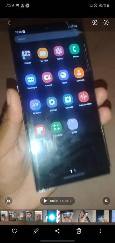 samsung note 10 plus black clour