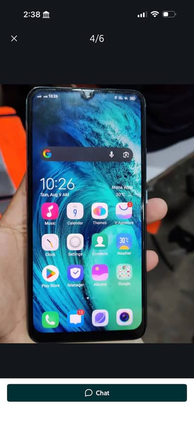 Vivo S1 all ok phone 4ram128gb space finger face ok back change urgent