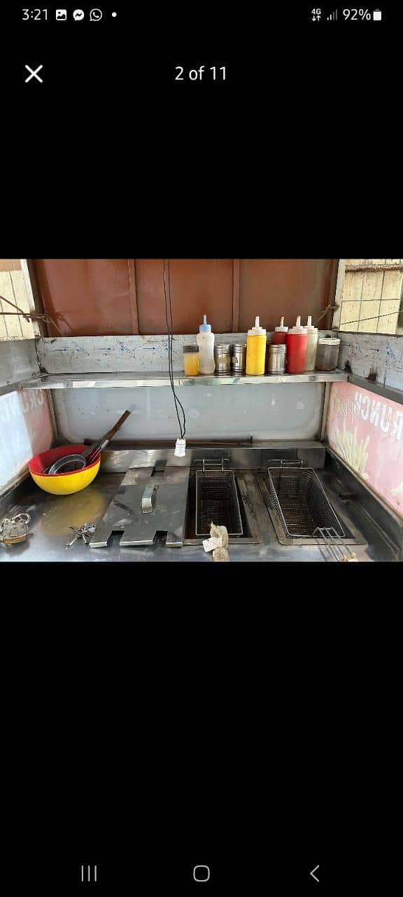 Fries Counter Complete Setup 3