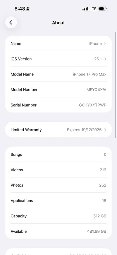 Apple iPhone 17 Pro Max
