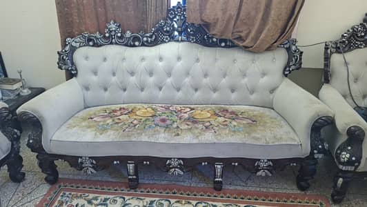 5 seater sofa pure wood