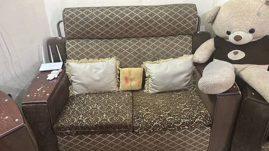SOFA SET WITH DEWAAN ( GOOD CONDITION)