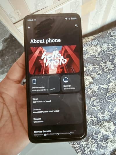 Moto 5g 8 128 Non Pta