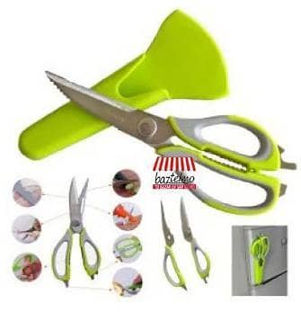 Kitchen Scissors, 8 inch, Kitchen Shears, Food Scissors, Meat Scissors, Cooking Scissors, Scissors Kitchen, Cooking Shears, Meat Cutting Scissors, Kitchen Scissors Stainless Steel, General UseBBQ Cutter