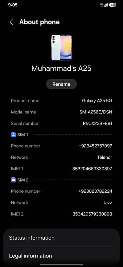 Samsung Galaxy A255G 8/256