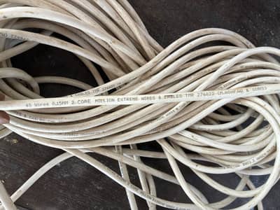 Mono block pump 0.5hp copper &85ft 2 core copper wire for sale