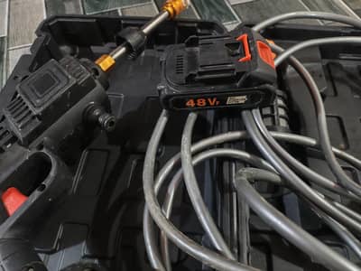 Selling pressure gun machine well battery timing clean condition