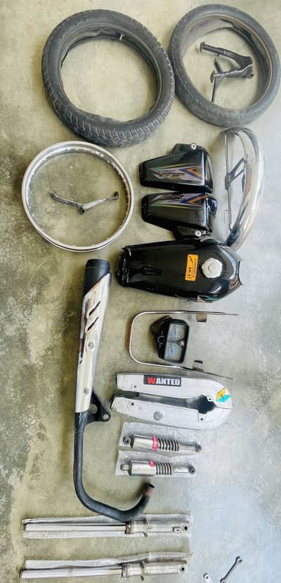 Honda 125 2016 Genuine parts Available