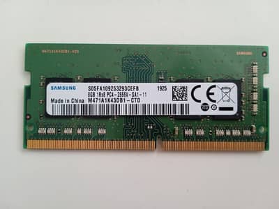 8 GB DDR4 PC4-2666V Laptop RAM - Samsung
