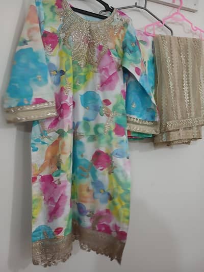 3pcs lawn suit