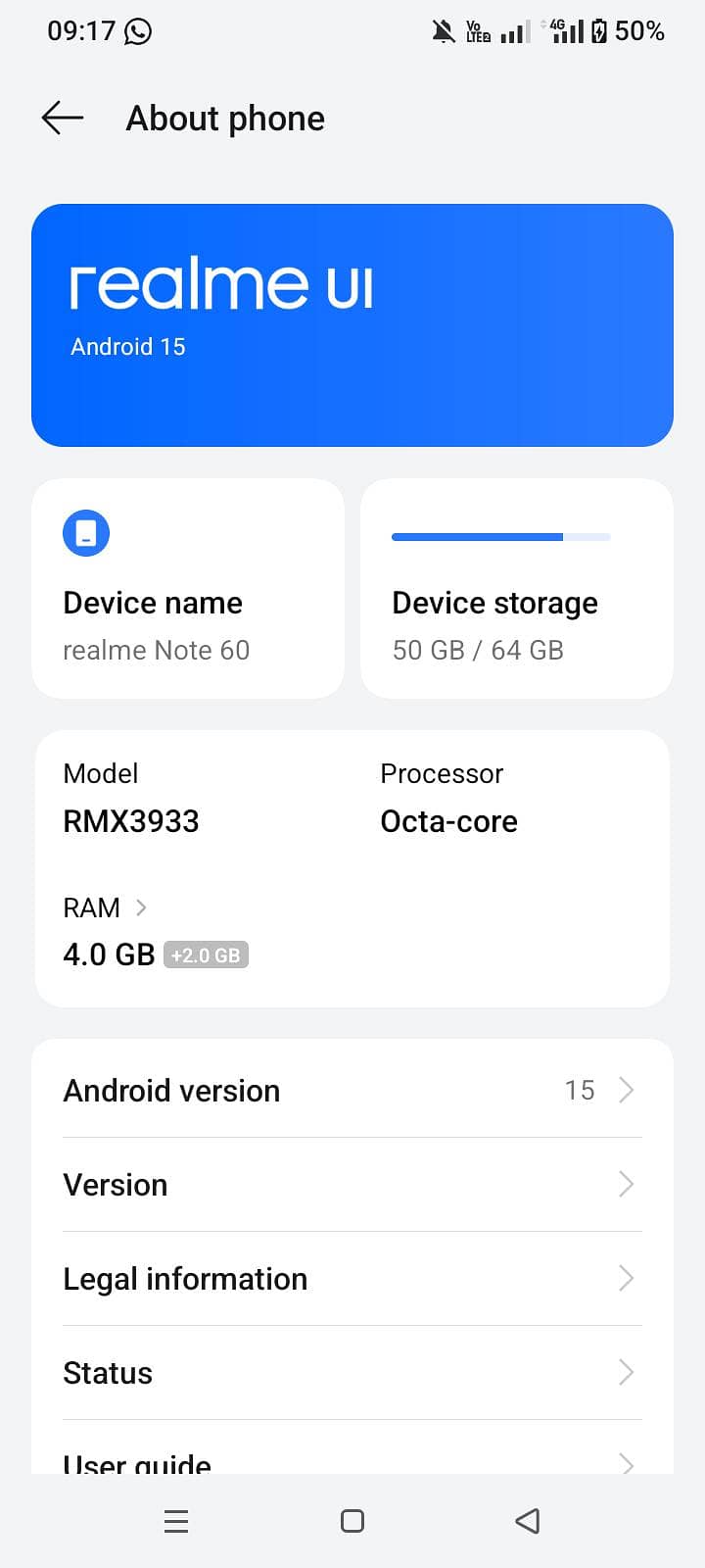 Realme Note 60 2