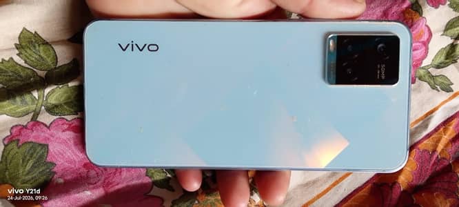 Vivo Y33s Ram Rom 8+4/128with box charger ni ha, PTA official approved
