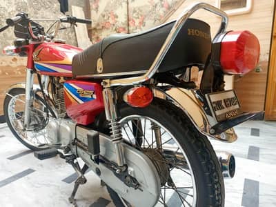 urgent for sale Honda 125 CG 2009 model Rawalpindi number