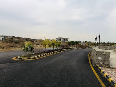 1 Kanal Corner ( 50*90 in Block D on 60 Ft Road ) Residential Possession Plot in Wapda Town Islamabad