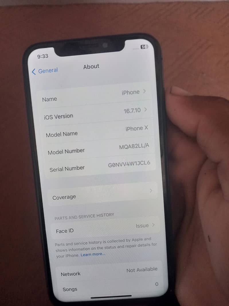 Apple iPhone X 5
