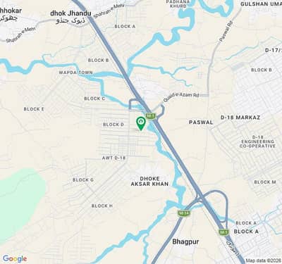 Plot For Sale (36x50) In Army Welfare Trust Housing Scheme AWT D-18 Islamabad