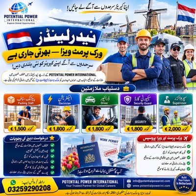 Electrician  | Packing staff |  Driver|  Security Guard|  Supervisor