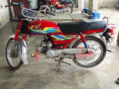 Honda CD70 saventi2021 model for sale