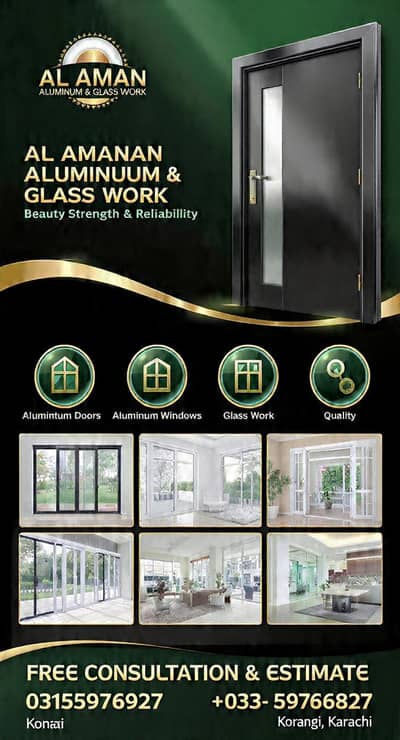 aluminium best work munasib rates Kam bilkul behtreen saf suthra